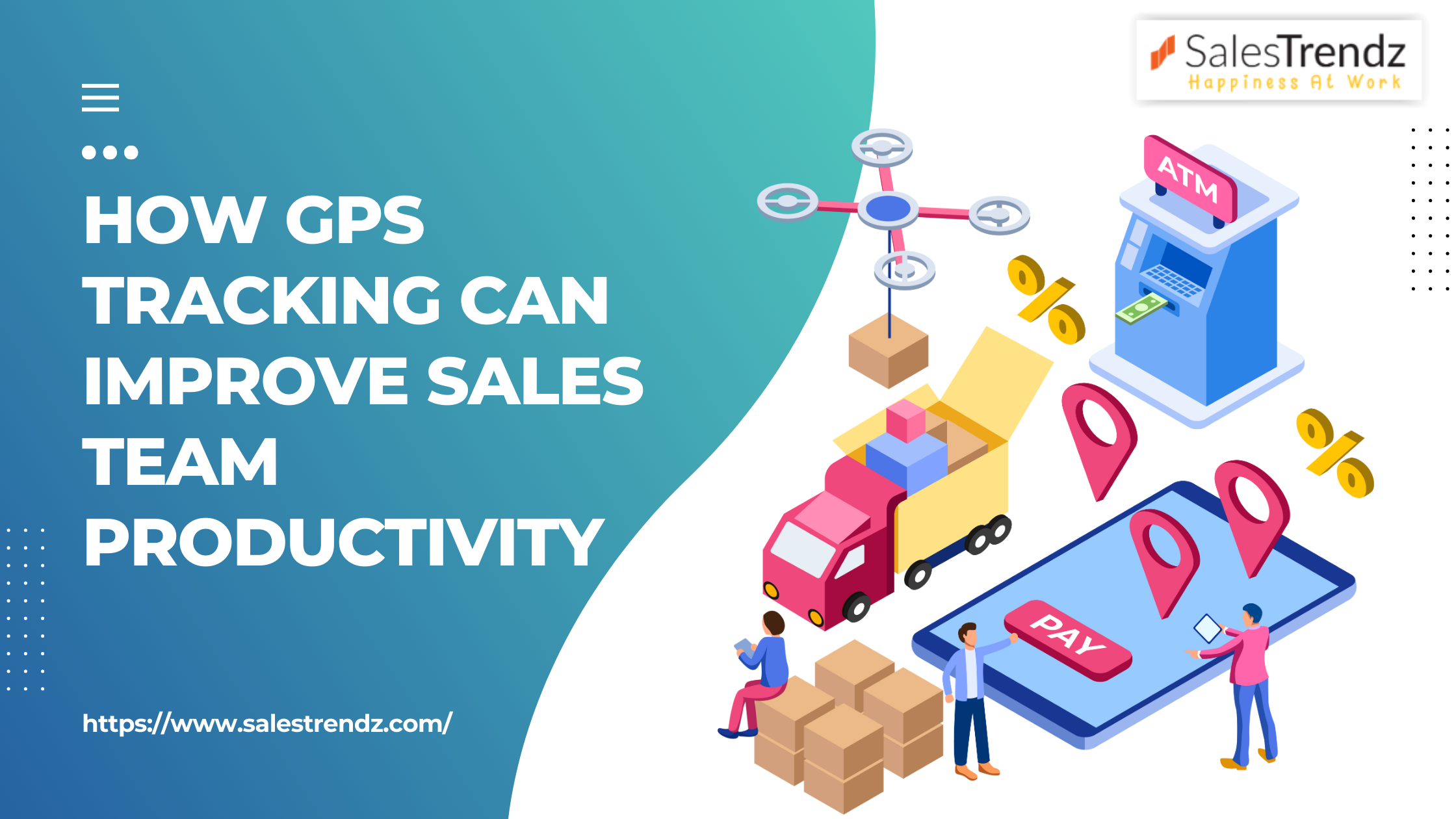 How GPS Tracking Can Improve Sales Team Productivity