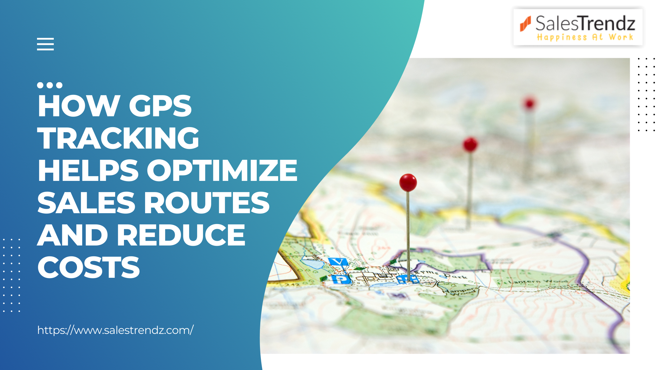 How GPS Tracking Helps Optimize Sales Routes and Reduce Costs